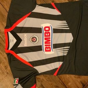 New Jersey  Chivas Goalkeeper authentic by Reebok.